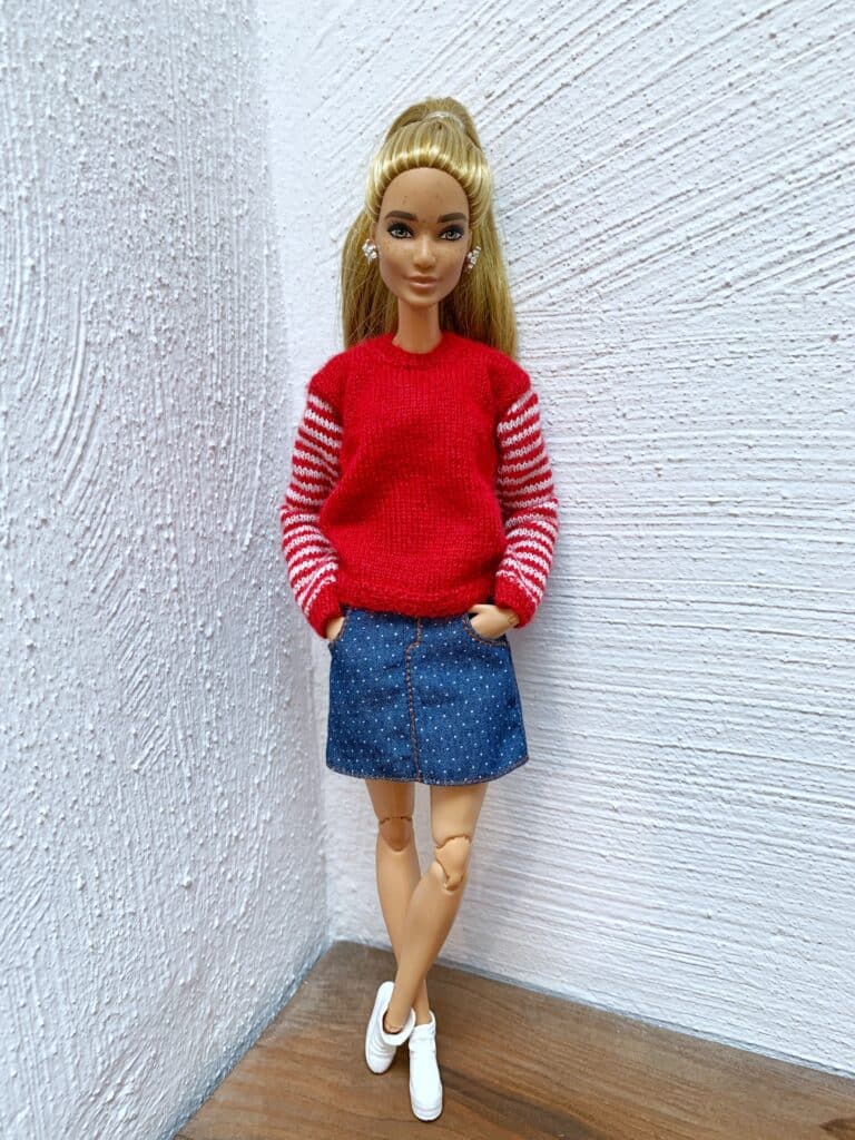modelo de saia barbie