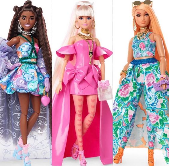 Barbie Released EXTRA Fancy Dolls with Voluminous Gowns and Trendy