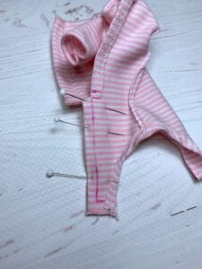 sewing bodysuit for barbie
