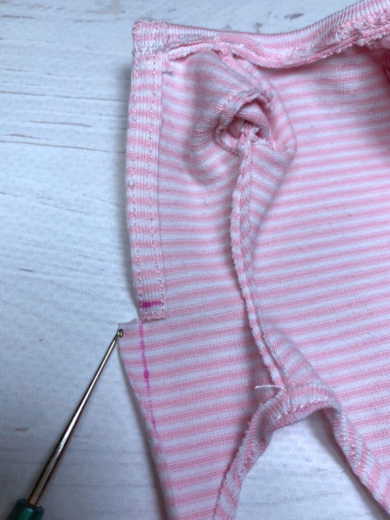 sewing bodysuit for barbie