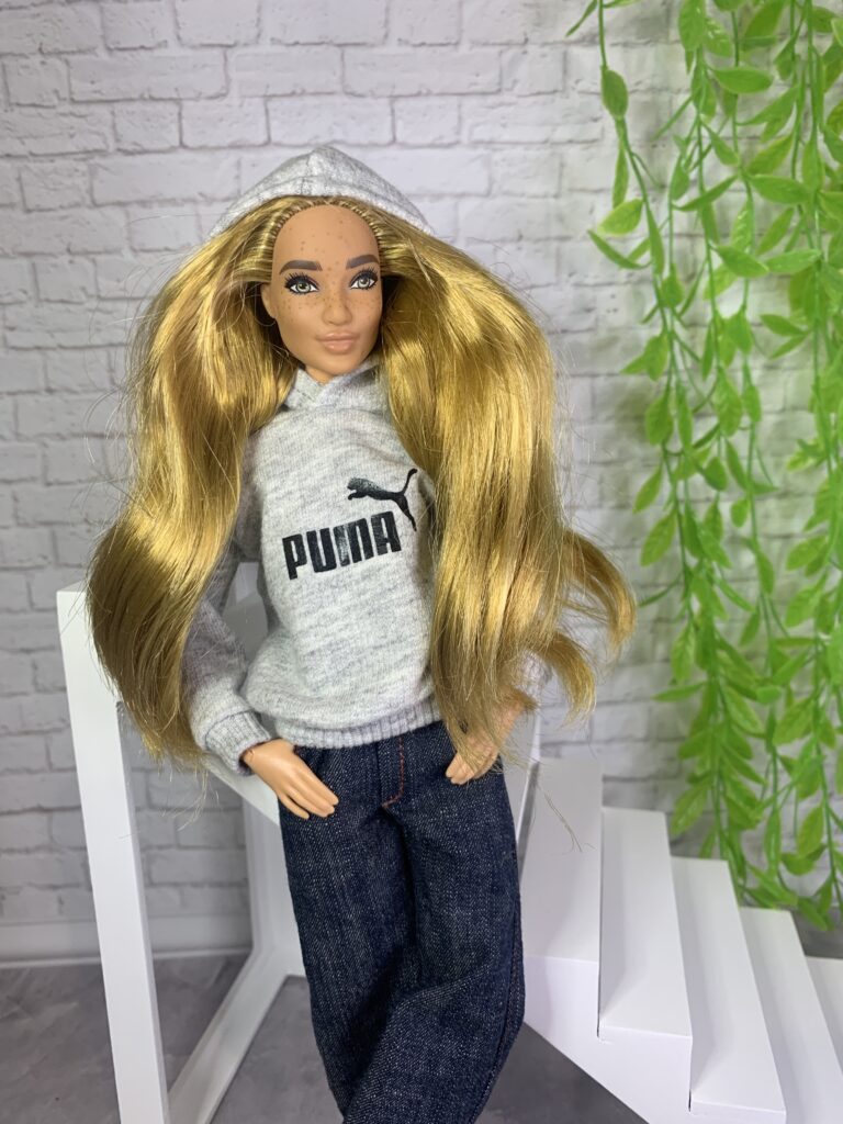 modelo de moletom barbie
