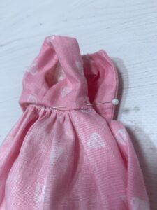 Step 13: Sewing Sundress Pattern for a Barbie