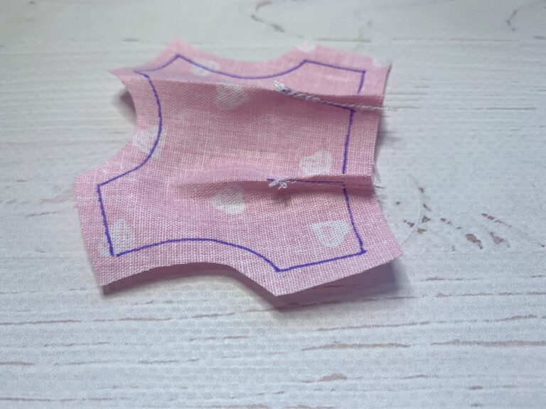 Step1: Sewing Barbie Pattern