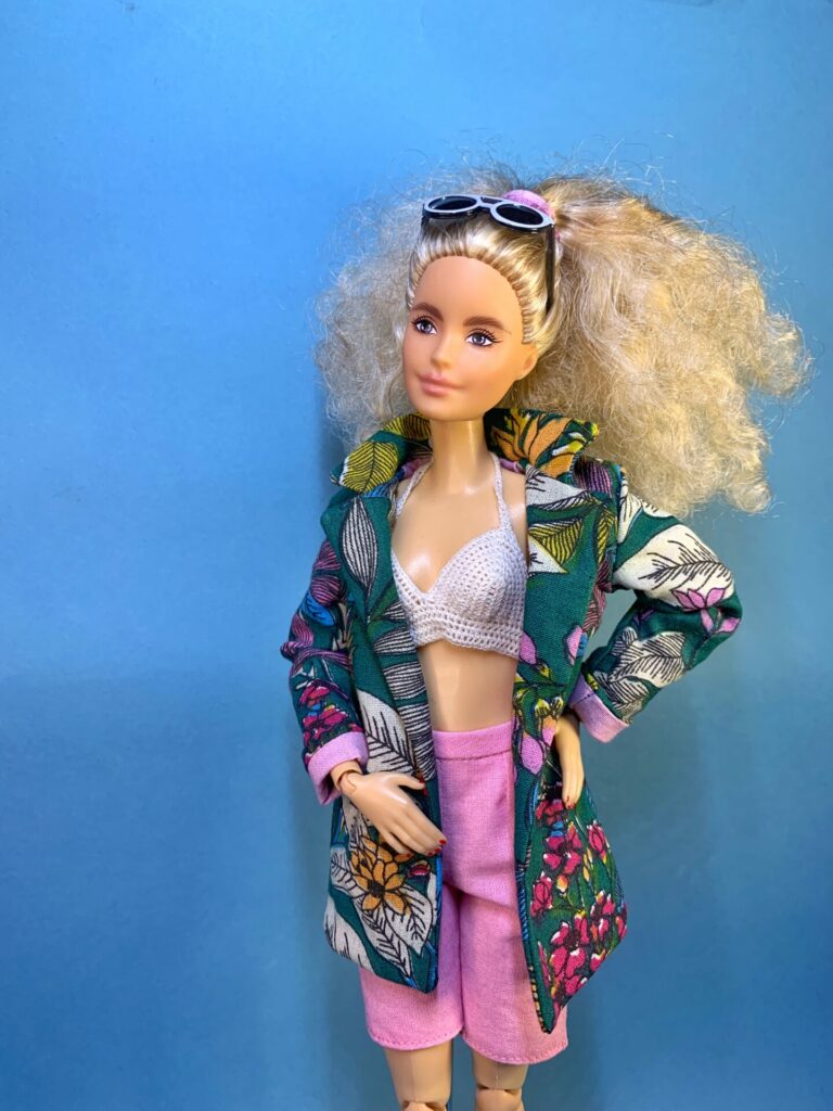 How to sew Blazer for Barbie Doll
